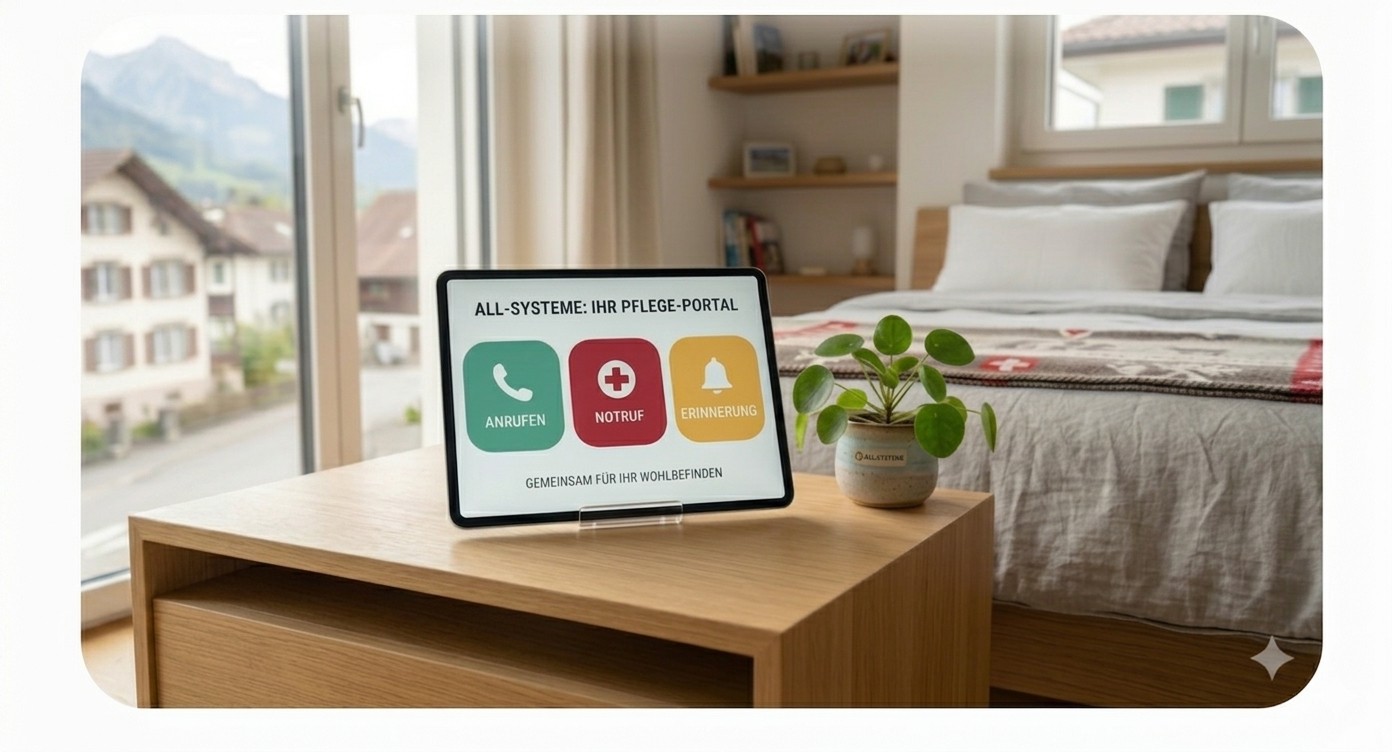 AAL-System auf Tablet – digitale Alltagshilfe für Senioren