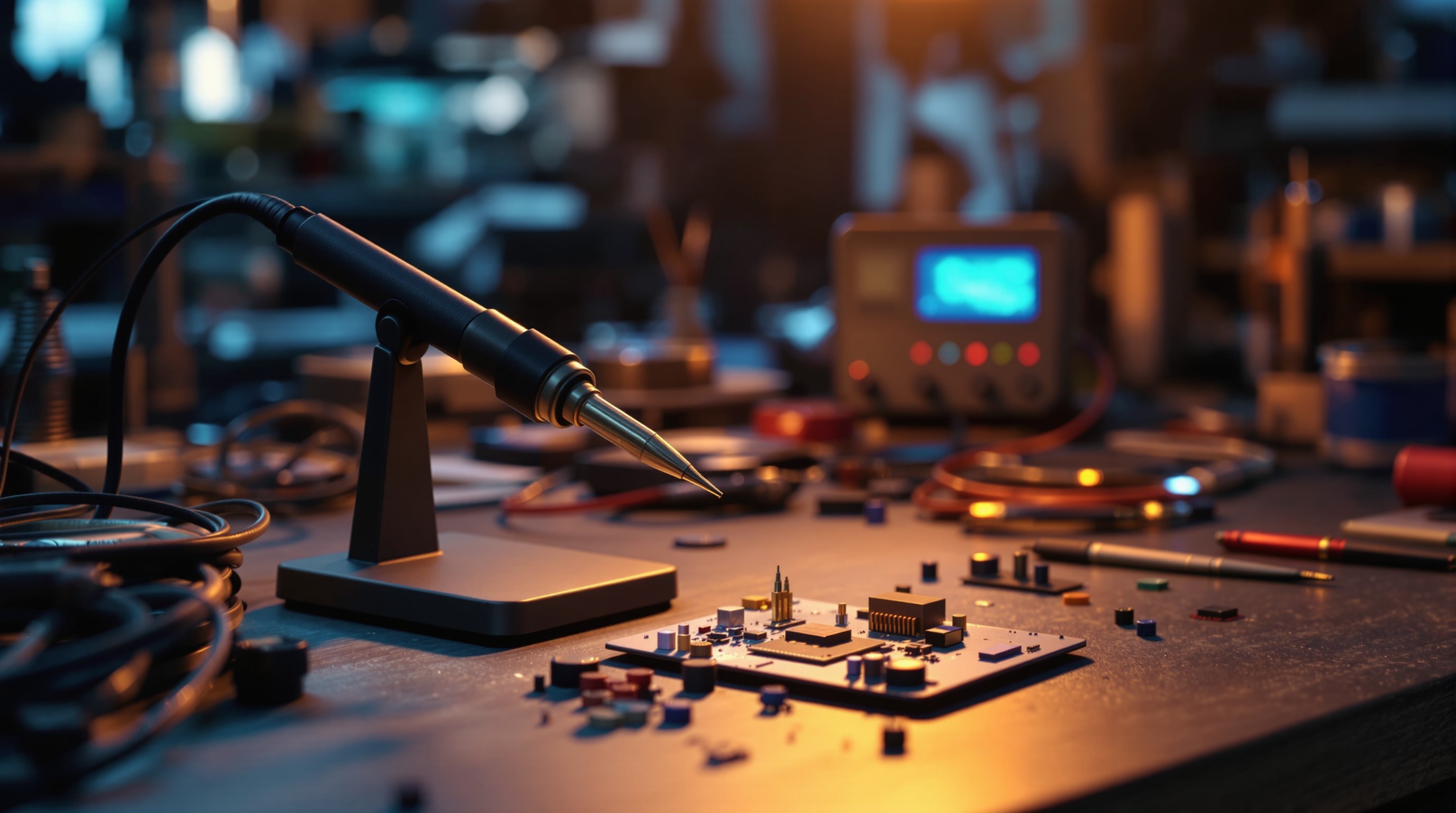 Elektronik-Werkbank – Fernseh- und Radioelektronik